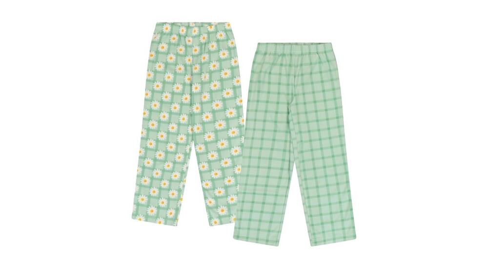 NWT Mad Dog Concepts Girls Pajama Pants Bottoms Sz 10/12 Fleece 2 Pack SOFT!